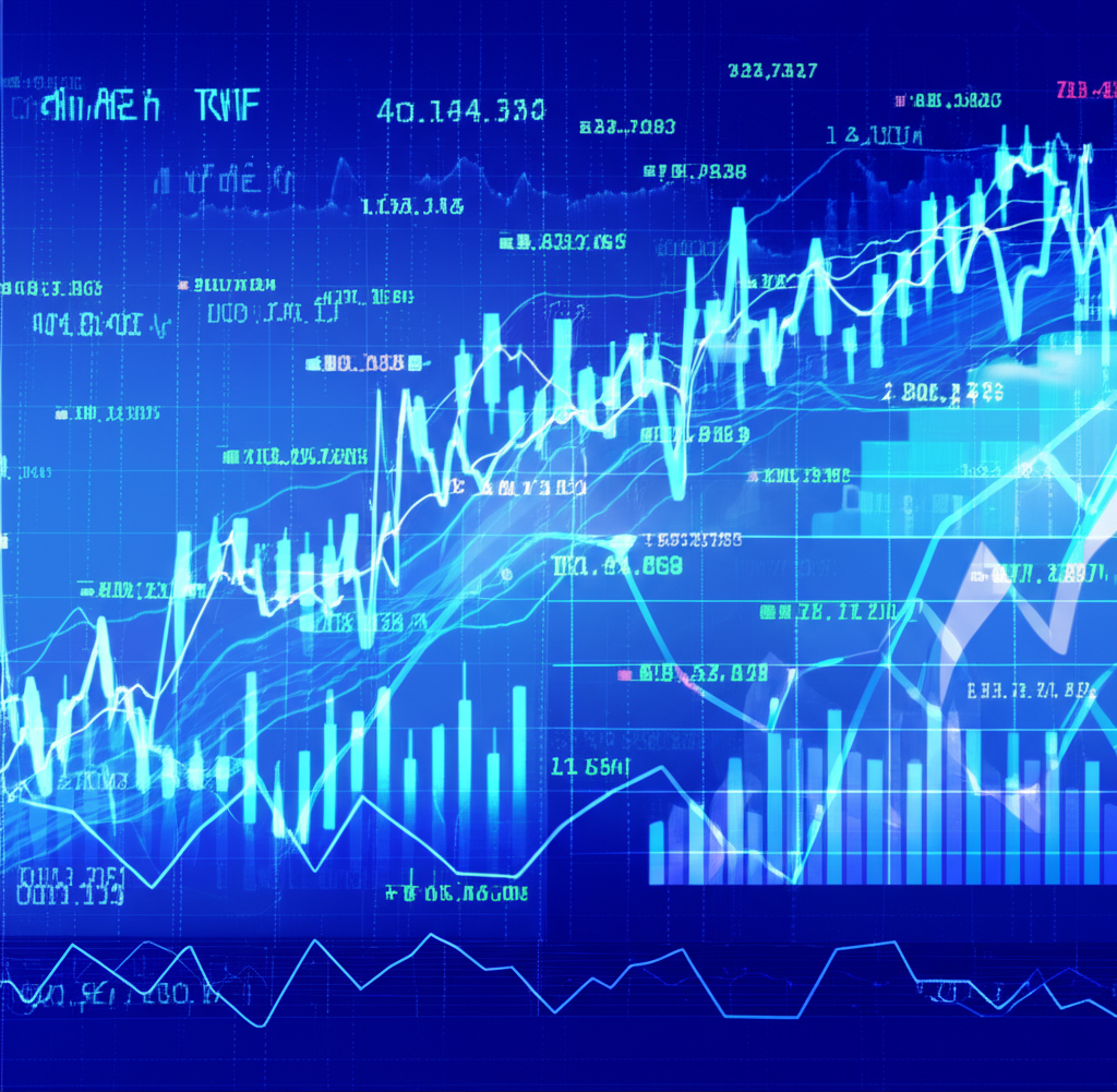 charts and indices trading illustration