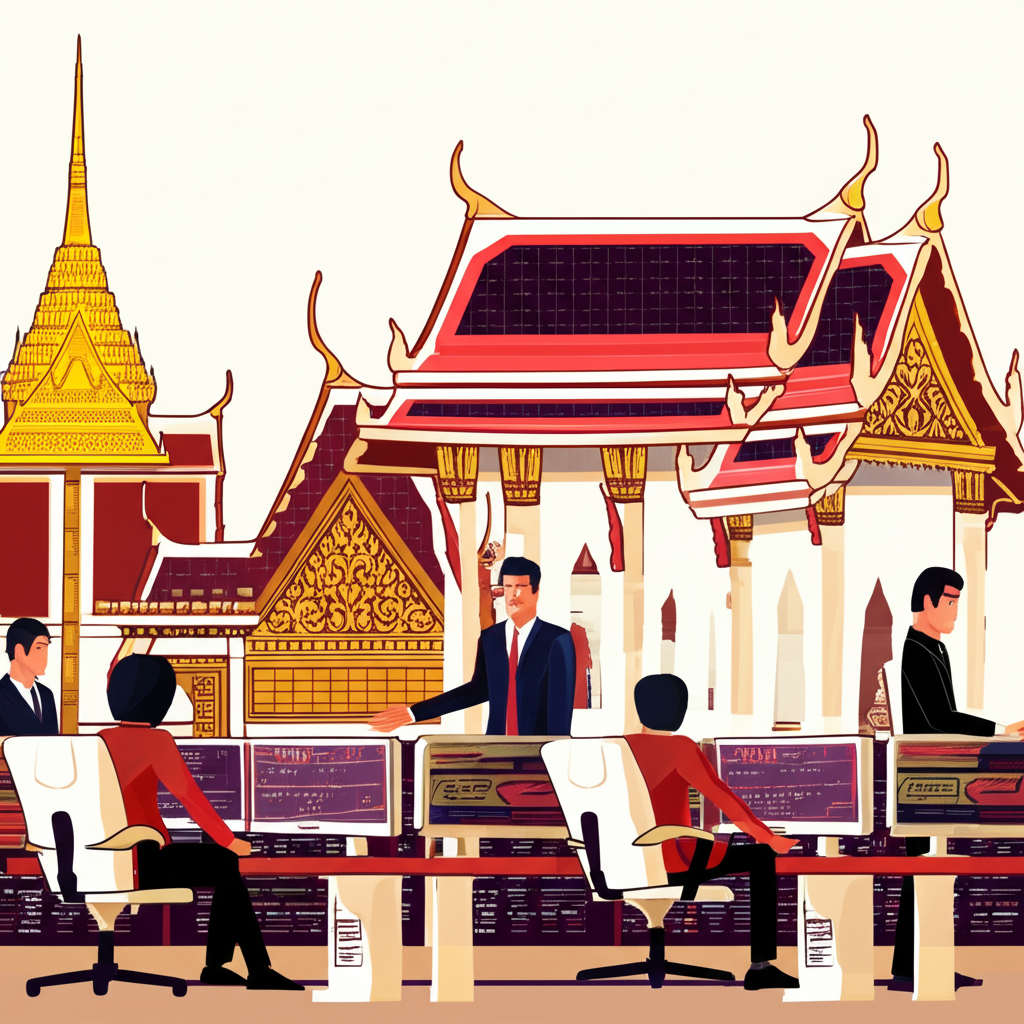 ภาพประกอบการเทรดฟอเร็กซ์ในประเทศไทย
