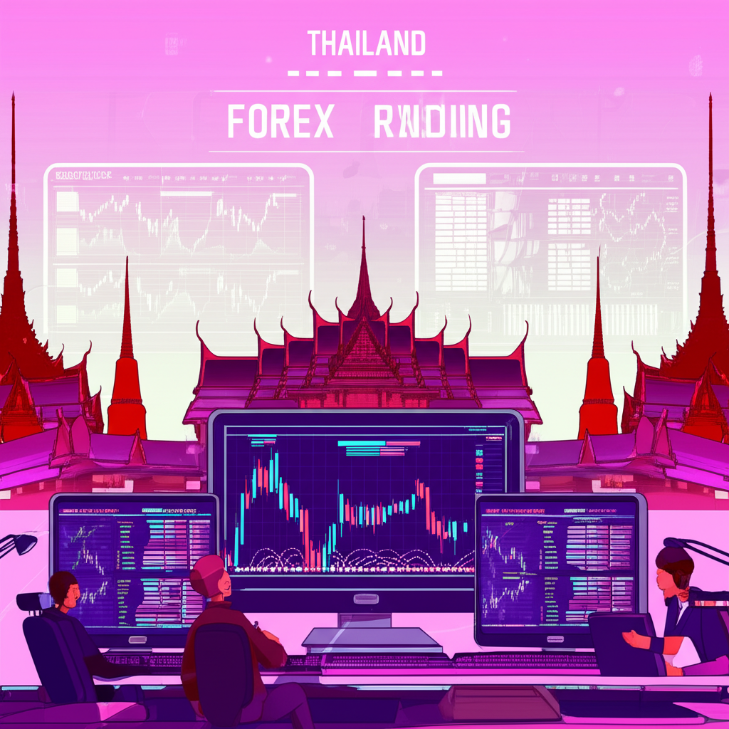 ภาพประกอบฉากเทรดฟอเร็กซ์ในประเทศไทย