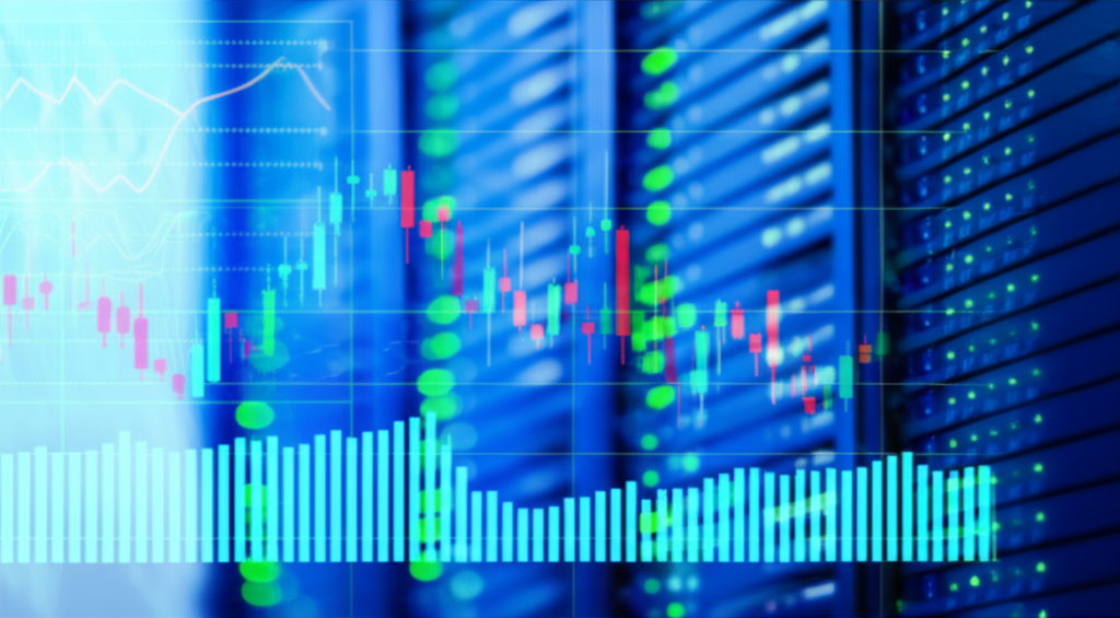 Illustration of Forex trading with stable server